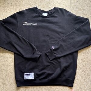 Champion Team Streetoutcast Black Crewneck Sweater
